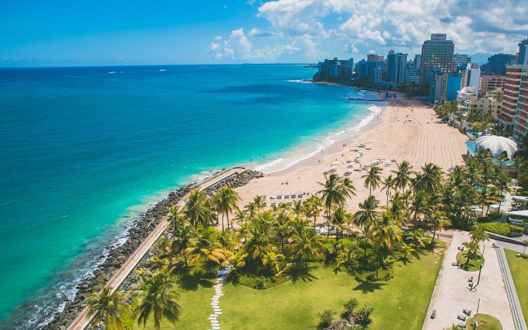 Condado Beach Puerto Rico Coastline
