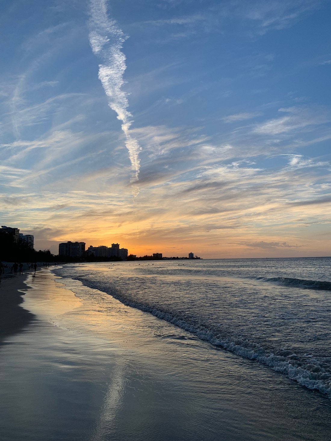 Isla Verde Beach San Juan Skyline Sunset