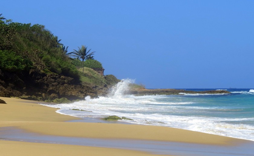Punta Borinquen Beach Aguadilla Puerto Rico Waves