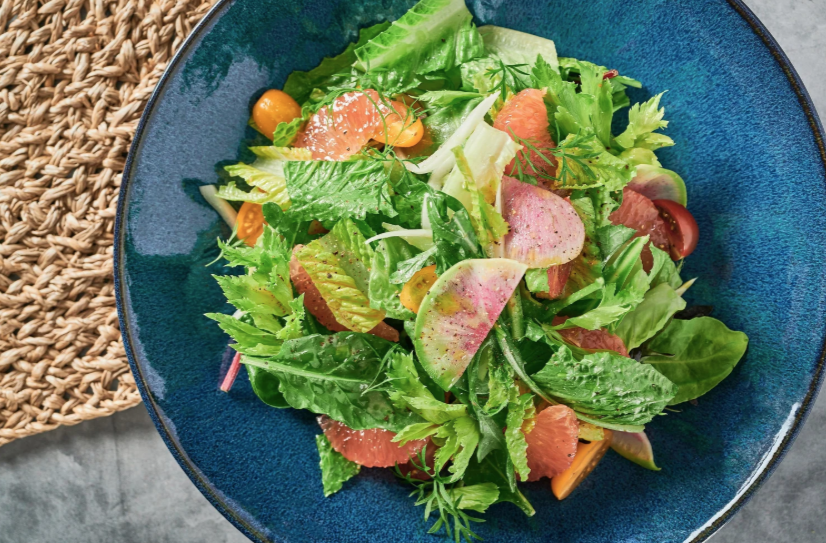 Sama Restaurant Luquillo Beach Local Greens Salad