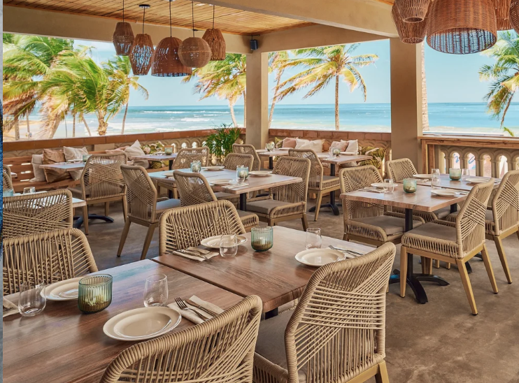 Sama Restaurant Luquillo Beach Outdoor Patio Interior