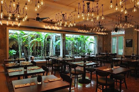 Santaella Escambron Beach Interior Dining